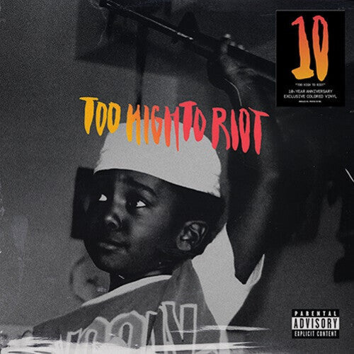 Bas TOO HIGH TO RIOT Limited Edition NEW SUNSET GLASS COLORED VINYL RECORD LP
