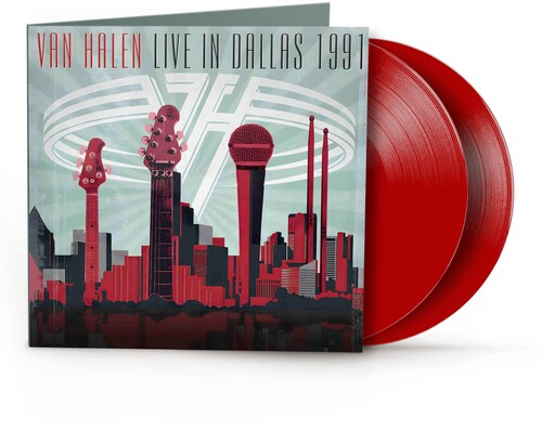 Van Halen LIVE IN DALLAS 1991 Limited RSDBF24 New Red Colored Vinyl 2 LP