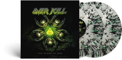 Overkill THE WINGS OF WAR Limited Edition NEW BLACK/GREEN COLORED VINYL 2 LP