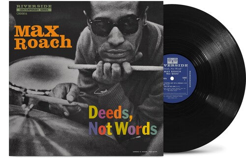 Max Roach DEEDS, NOT WORDS 180g LIMITED EDITION RSDBF24 New Black Vinyl LP