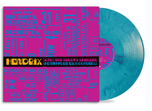 Jimi Hendrix FILLMORE EAST CONCERTS Limited RSDBF24 New Colored Vinyl LP