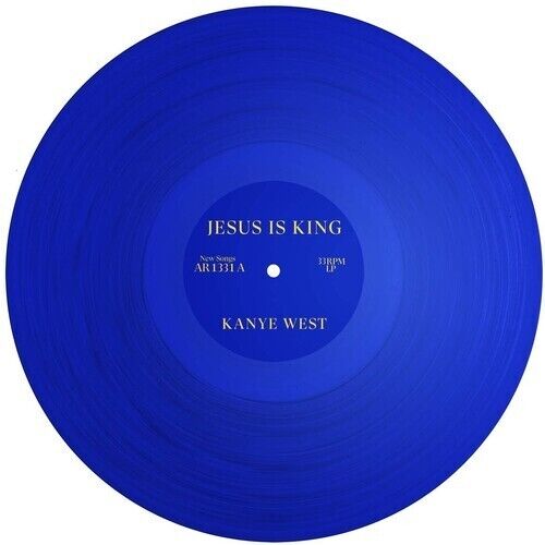 West, Kanye Jesus Is King BLUE VINYL LP