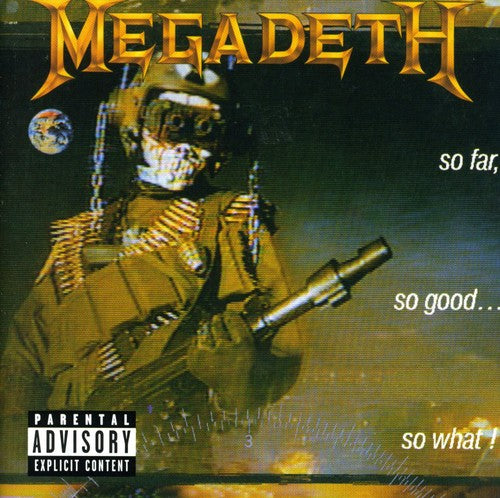 Megadeth SO FAR, SO GOOD... SO WHAT! Captiol Records NEW SEALED CD