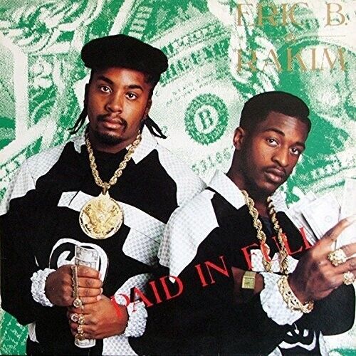 Eric B & Rakim PAID IN FULL New Sealed Black Vinyl Record 2 LP