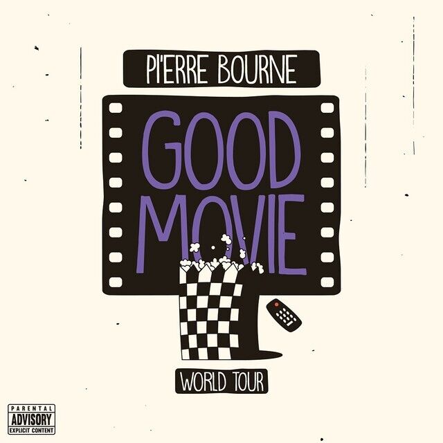 Pi'erre Bourne GOOD MOVIE Limited Edition NEW PURPLE COLORED VINYL RECORD 2 LP