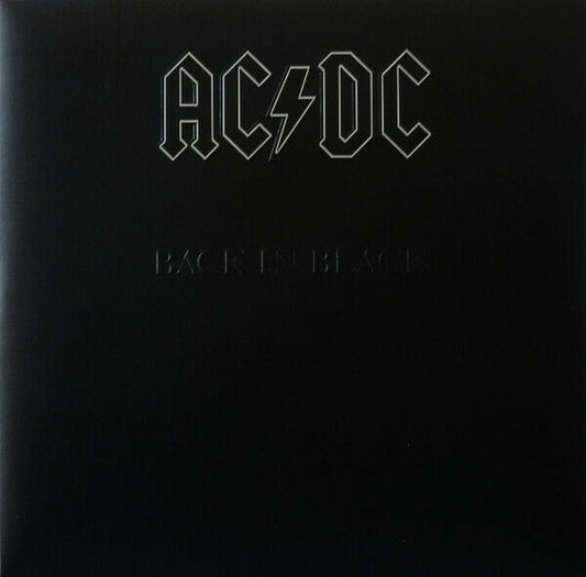 Ac/dc Back In Black 180g REMASTERED USA LP
