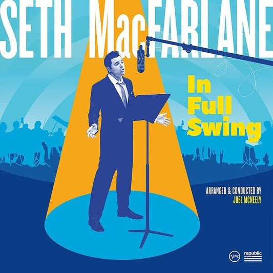 Seth MacFarlane IN FULL SWING Verve Records NEW SEALED BLACK VINYL RECORD 2 LP