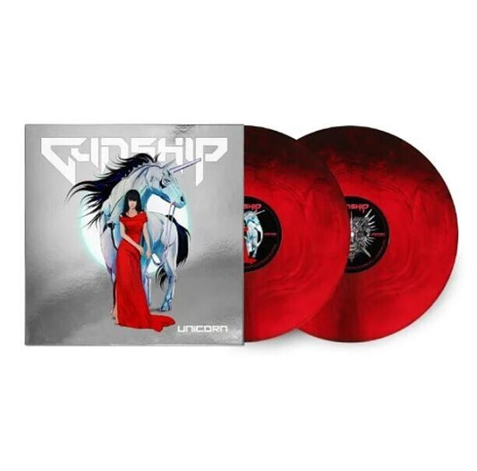 Gunship UNICORN (BLOOD & CHROME EDITION) New Limited Colored Vinyl Record 2 LP