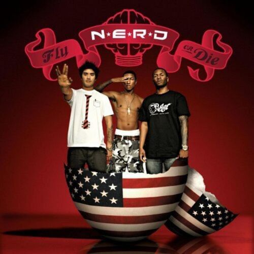 N.E.R.D. Fly Or Die LIMITED EDITION Nerd NEW SEALED RED COLORED VINYL 2 LP