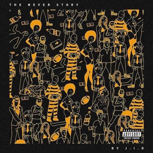 Jid THE NEVER STORY New Sealed Black Vinyl Record LP