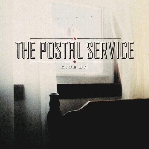 Postal Service GIVE UP 20th Anniversary LIMITED New Blue/Silver Colored Vinyl LP