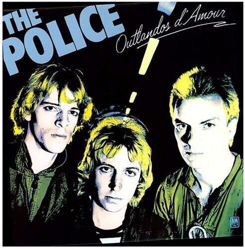 The Police OUTLANDOS D'AMOUR Reissue New Sealed Blue Vinyl Record LP