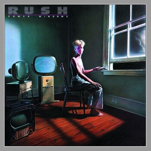 Rush POWER WINDOWS 200g New Sealed Black Vinyl LP