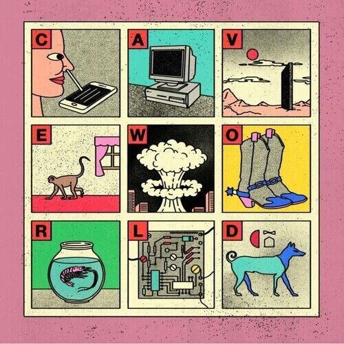 Viagra Boys CAVE WORLD (8720766055725) Limited Edition NEW RED COLORED VINYL LP