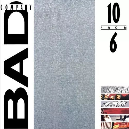 Bad Company 10 FROM 6 (ROCKTOBER 2023) New Sealed Milky Clear Vinyl Record LP