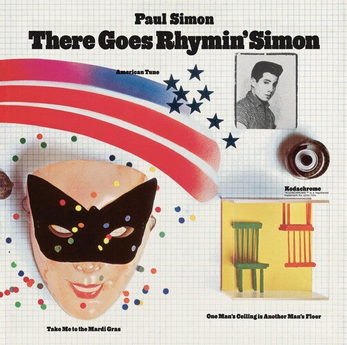 Paul Simon THERE GOES RHYMIN' SIMON New Sealed Orange Colored Vinyl Record LP