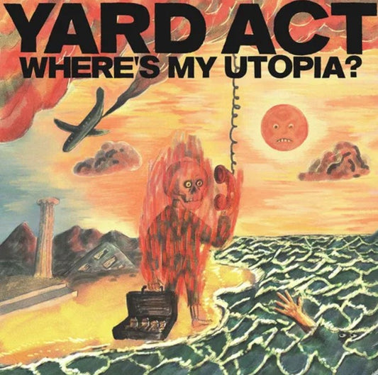 Yard Act WHERE’S MY UTOPIA? New Sealed Orange Colored Vinyl Record LP