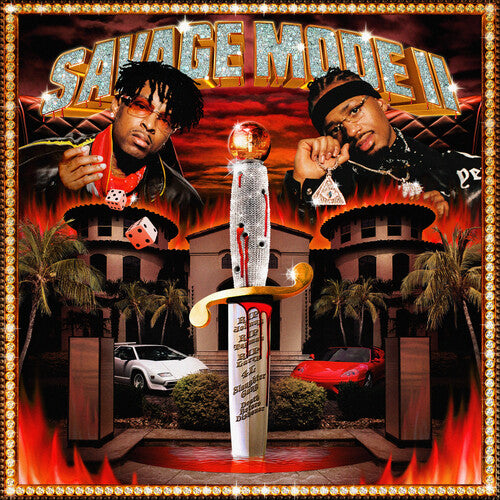 21 Savage & Metro Boomin SAVAGE MODE II 140g LIMITED New Red Colored Vinyl LP