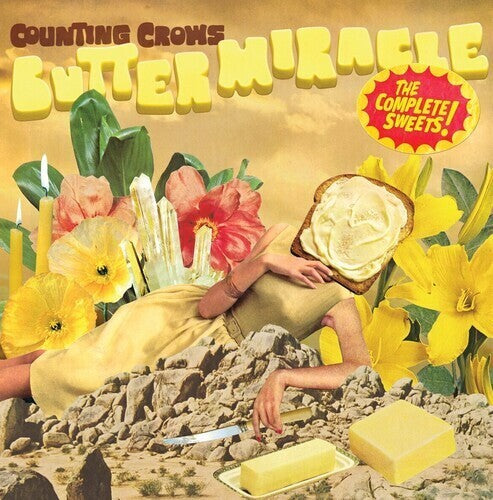 Counting Crows BUTTER MIRACLE THE COMPLETE SWEETS (BLACK ) New Sealed Vinyl LP