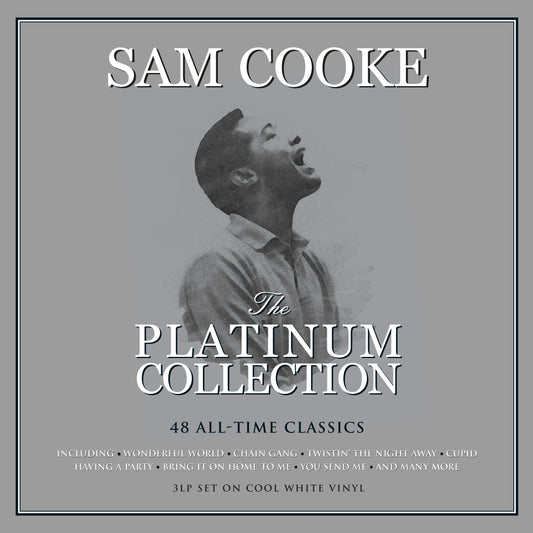 Sam Cooke PLATINUM COLLECTION Best Of 48 Songs NEW WHITE COLORED VINYL 3 LP