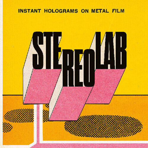 Stereolab INSTANT HOLOGRAMS ON METAL FILM New Limited Clear Vinyl Record 2 LP