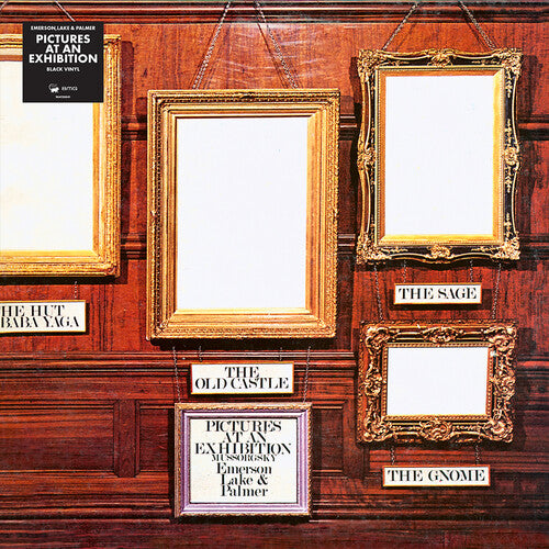 Emerson, Lake & Palmer PICTURES AT AN EXHIBITION New Sealed Black Vinyl LP
