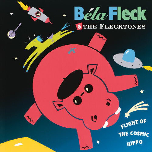 Bela Fleck & The Flecktones FLIGHT OF THE COSMIC HIPPO New Blue Colored Vinyl LP