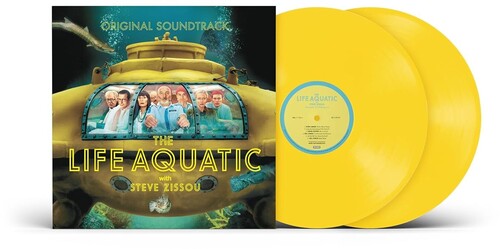 Life Aquatic With Steve Zissou ORIGINAL MOVIE SOUNDTRACK New Colored Vinyl 2 LP