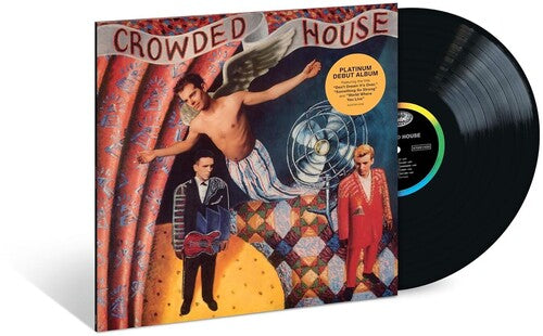 Crowded House SELF TITLED Capitol Records NEW SEALED BLACK VINYL RECORD LP