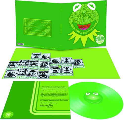 The Muppets: Green Album VARIOUS ARTISTS New Limited Green Colored Vinyl LP
