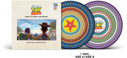 Toy Story: Songs To Infinity & Beyond MOVIE SOUNDTRACK 30th Anniversary NEW LIMITED ZOETROPE PICTURE DISC LP