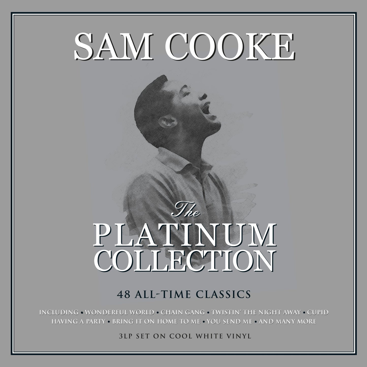 Sam Cooke PLATINUM COLLECTION Best Of 48 Songs NEW WHITE COLORED VINYL 3 LP