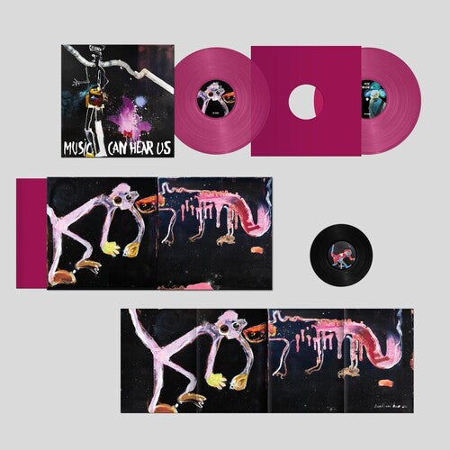 DJ Koze MUSIC CAN HEAR US Limited Edition NEW MAGENTA COLORED VINYL 2 LP +7"