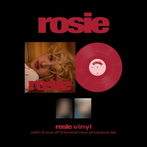 Rose ROSIE (+PHOTO CARD) New Sealed Limited Edition Red Colored Vinyl Record LP