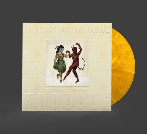 Ray LaMontagne TROUBLE Limited Edition NEW FROSTED ORANGE COLORED VINYL LP