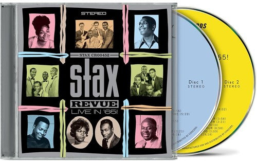 Stax Revue: Live In '65 VARIOUS ARTISTS New Sealed 2 CD