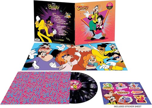 A Goofy Movie ORIGINAL MOVIE SOUNDTRACK New Sealed Splatter Colored Vinyl LP