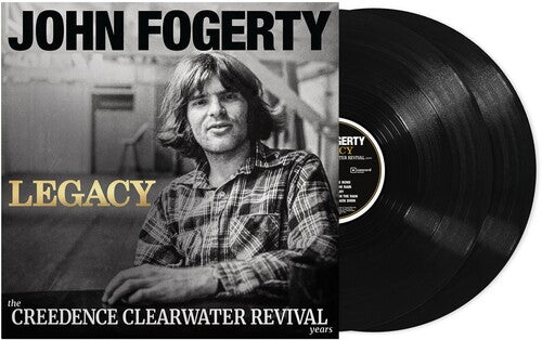John Fogerty LEGACY: CREEDENCE CLEARWATER REVIVAL YEARS New Black Vinyl 2 LP
