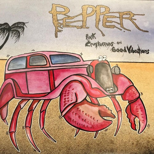 Pepper PINK CRUSTACEANS AND GOOD VIBRATIONS New Limited Pink Colored Vinyl LP