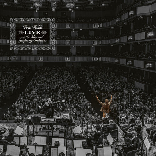 Ben Folds LIVE W/ NATIONAL SYMPHONY ORCHESTRA (AUTOGRAPHED) Colored Vinyl LP