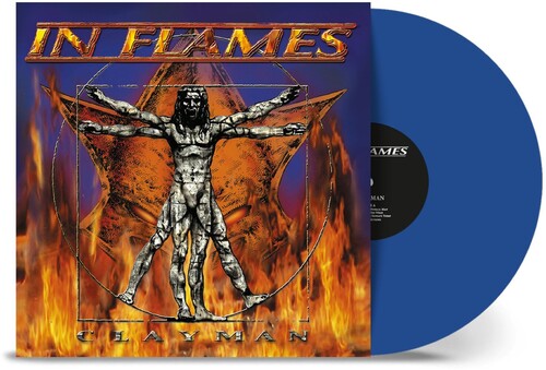 In Flames CLAYMAN New Sealed Limited Edition Blue Colored Vinyl Record LP