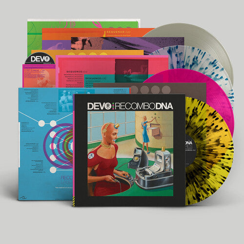Devo RECOMBO DNA (5053760123316) Limited Edition NEW SEALED COLORED VINYL 4 LP