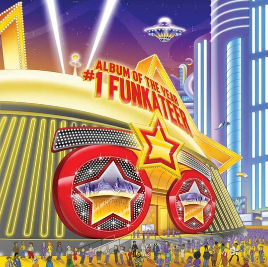 Bootsy Collins ALBUM OF THE YEAR #1 FUNKATEER New Sealed Black Vinyl Record 2 LP