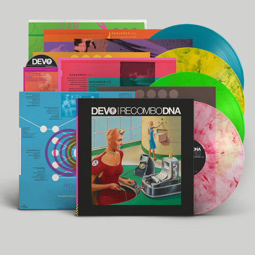 Devo RECOMBO DNA (5053760123309) Limited Edition NEW SEALED COLORED VINYL 4 LP