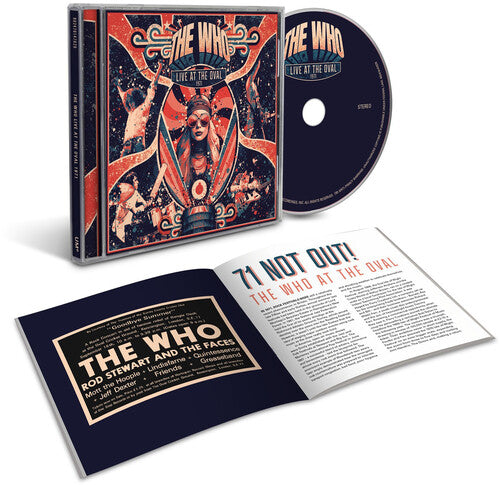The Who LIVE AT THE OVAL 1971 New Sealed CD