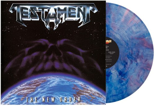 Testament THE NEW ORDER New Sealed Blue/Pink Swirl Colored Vinyl Record LP