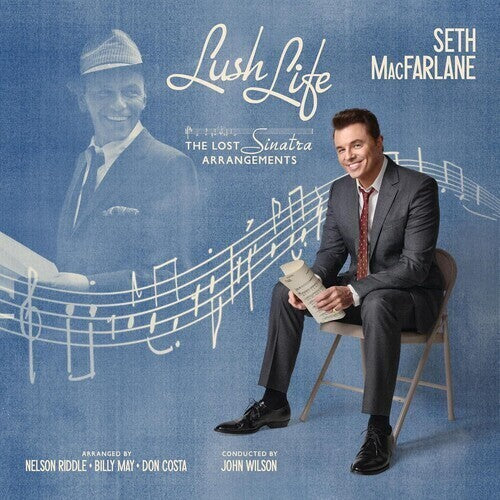 Seth MacFarlane LUSH LIFE: THE LOST SINATRA ARRANGEMENTS New Black Vinyl LP
