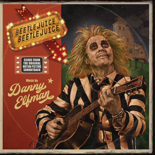 Beetlejuice Beetlejuice ORIGINAL SCORE Danny Elfman NEW LIMITED COLORED VINYL LP