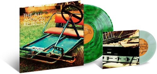 All-American Rejects SELF TITLED New Limited Ghostly Green Colored Vinyl LP +7"