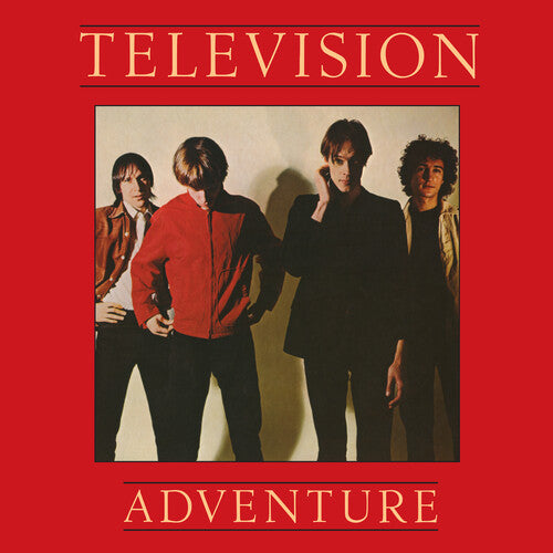 Television ADVENTURE 180g HIGH FIDELITY New Sealed Black Vinyl Record LP
